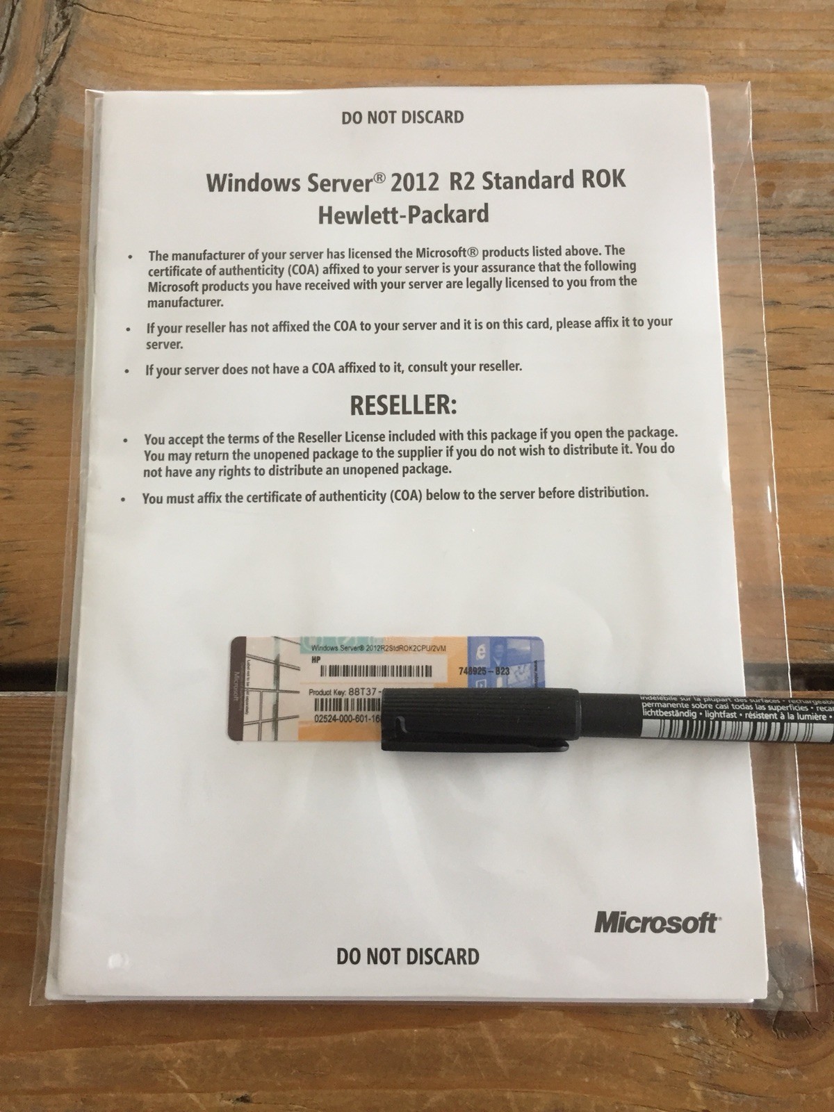 Windows Server Standard 2012 R2, DVD with 5 cal/OEM Full Version, VAT Invoice