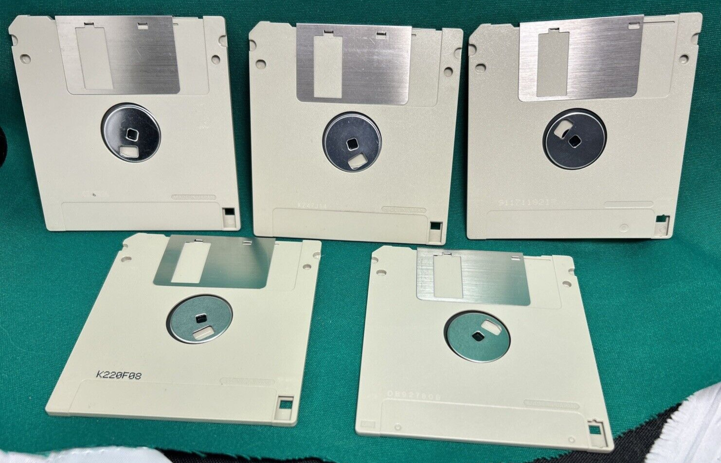IBM OEM PC DOS 3.30 Startup/Operating – (5) 3.5″ Floppy Diskette 1987 Vintage