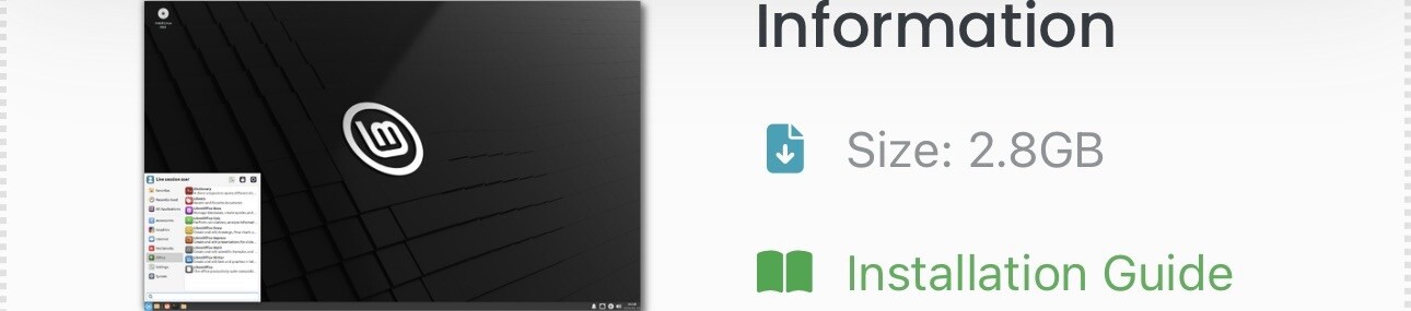 Linux Mint 22 Wilma XFCE (64-bit), Live Bootable USB, USA PUERTO RICO