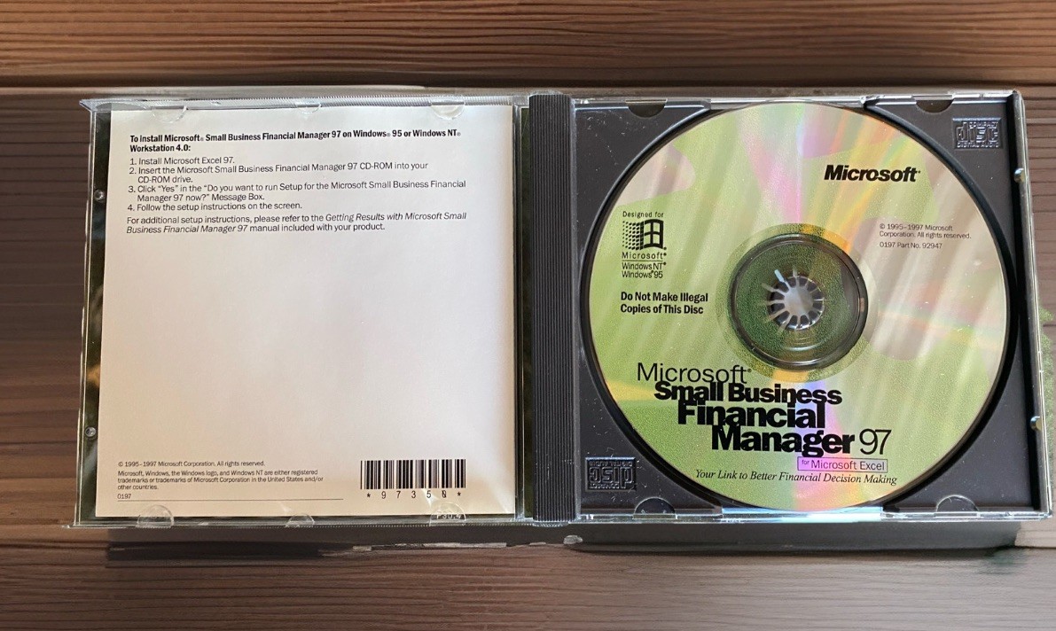 Microsoft Windows 97 Small Business Financial Manager
