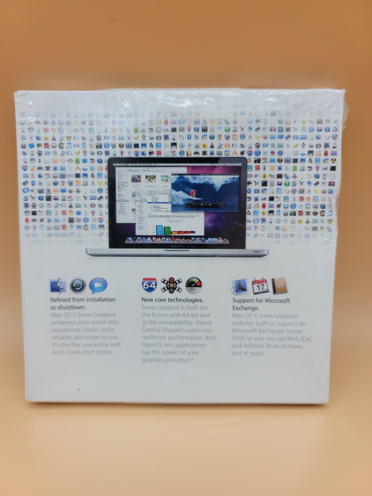 Mac OS X Snow Leopard V10.6 Retail NFR MC202Z/A *FACTORY SEALED * NOT FOR RESALE