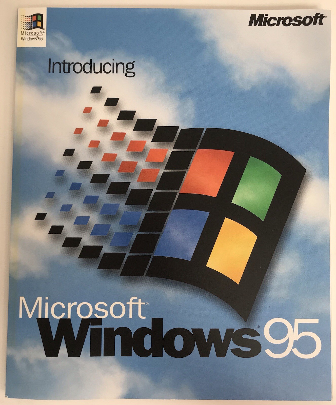 Microsoft Windows 95 Upgrade Big Box Software with CD-ROM, Product Key, Manual