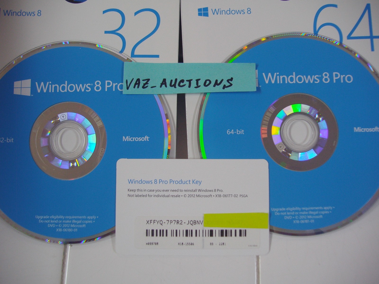 Microsoft Windows 8 Professional Full/Upgrade 32Bit & 64Bit DVD MS =NEW RETAIL=