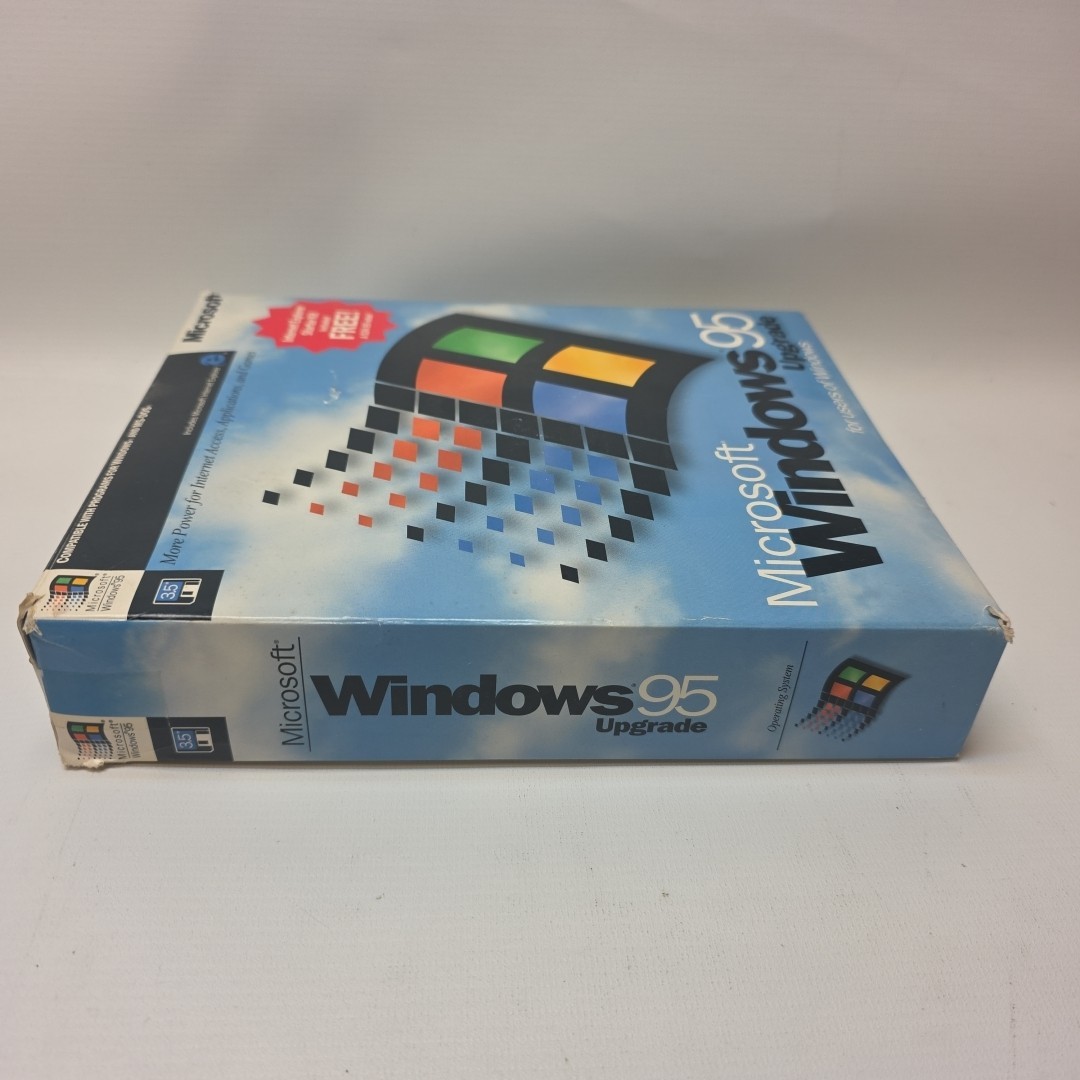 Microsoft Windows 95 OS 3.5″ Floppy MS-DOS PCs RARE 1996 US Int Expl Kit N/c