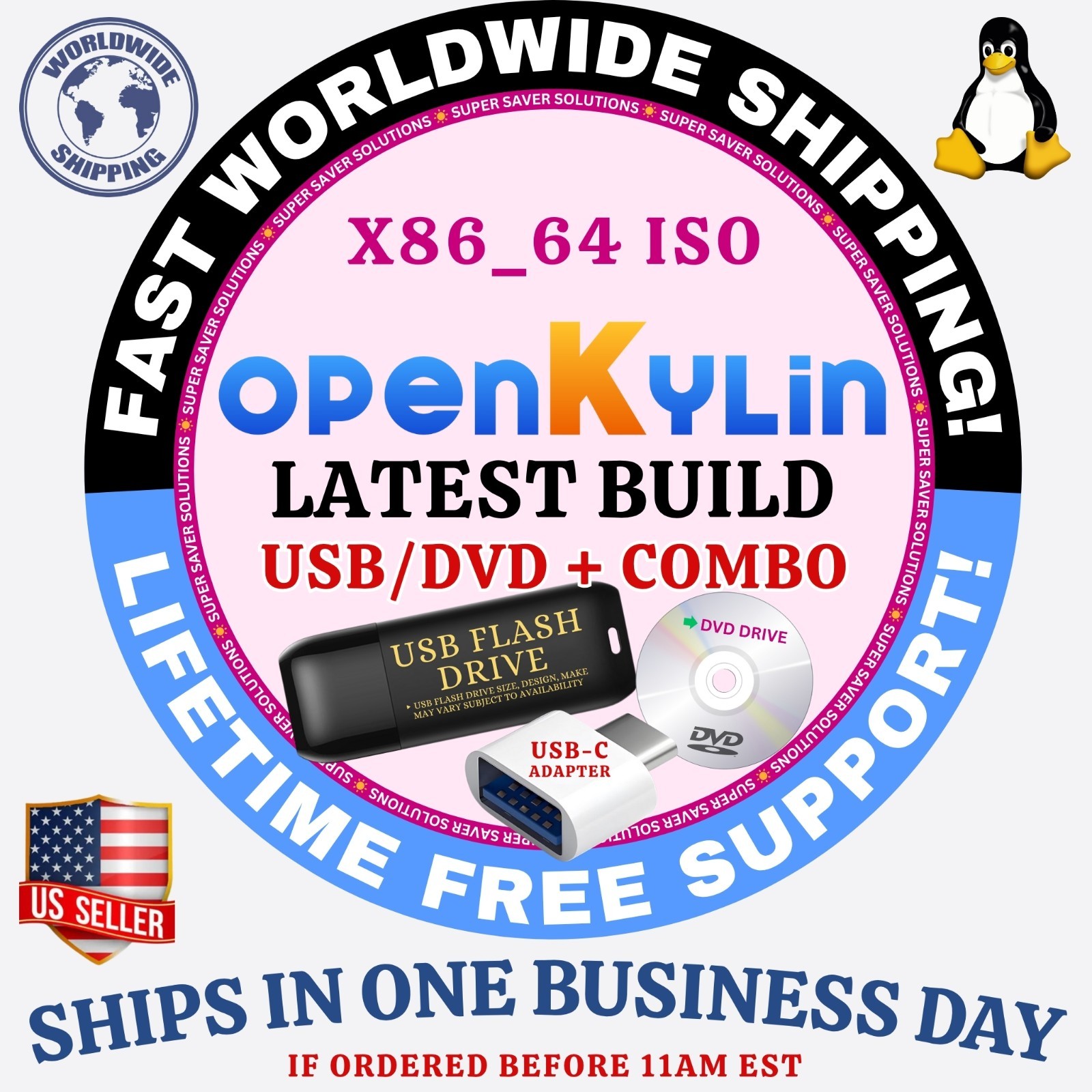 openKlyin LINUX OS | LATEST BUILDS ISO | DVD, USB, COMBOS | FAST SHIPPING
