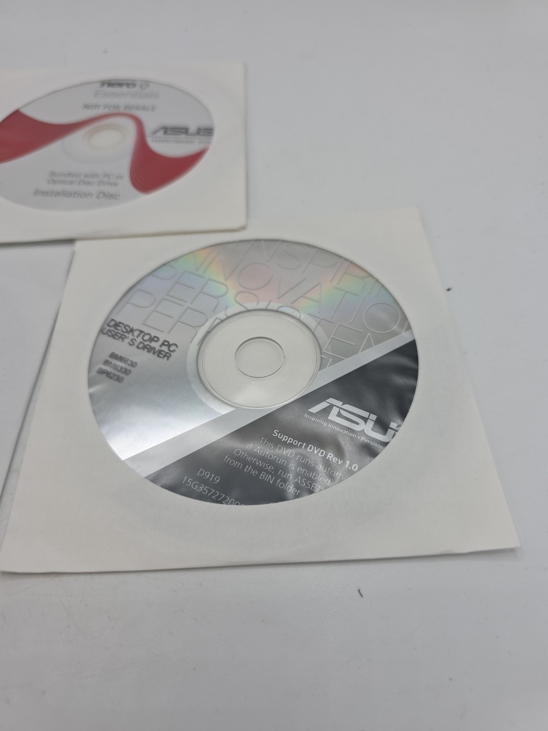 BLACK 9 Essentials + ASUS WIN 7 SP1 RECOVERY + PC DRIVER BM6630 BM6330 BM6230