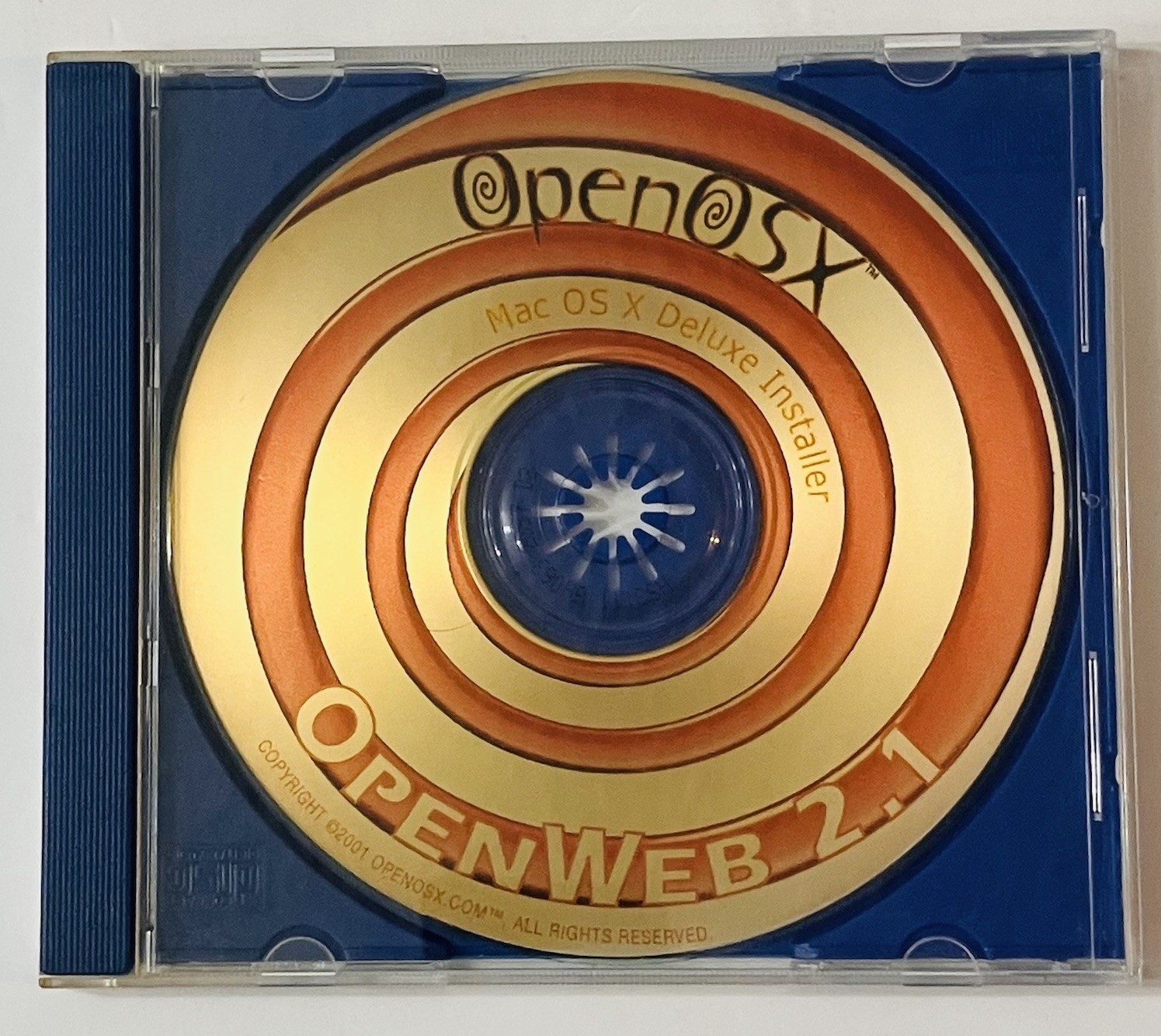 OpenOSX Mac OS X Installer 3 Disc Lot Office GIMP OpenWeb Vintage