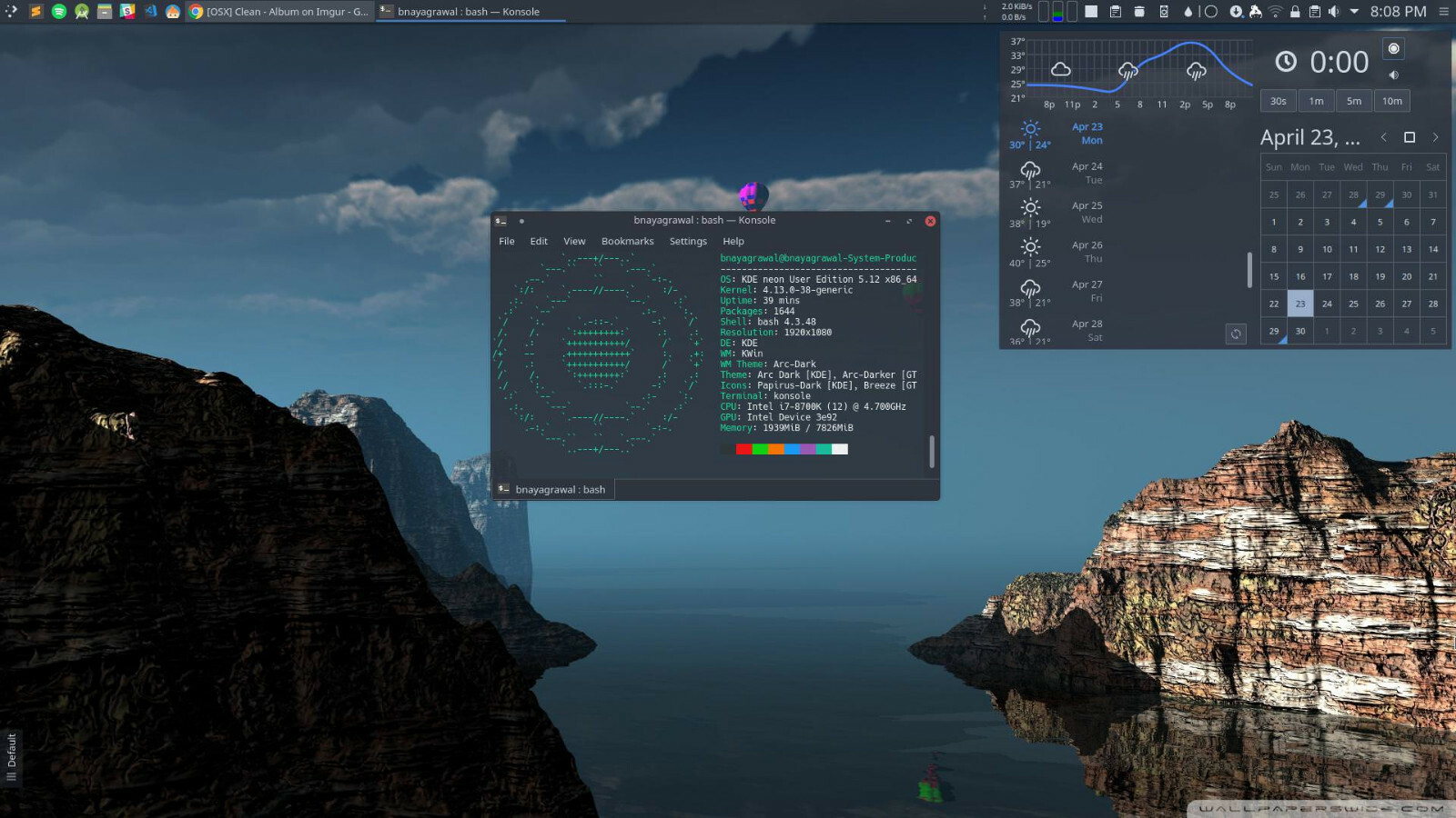 KDE Neon OS USB Drive – Linux Operating System – Latest 64Bit Version