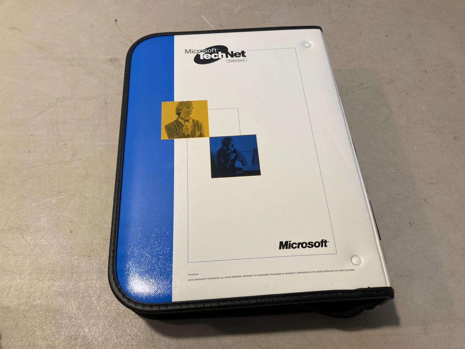 Microsoft Technet Plus CD Subscription Binder Discs – 2000-2001