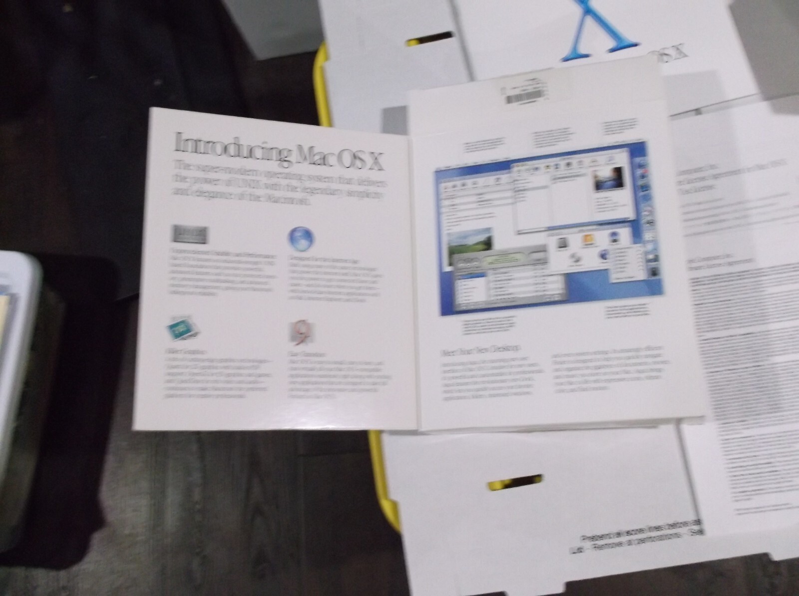 Mac OS X 10.1 retail with OS 9.1 disk in box