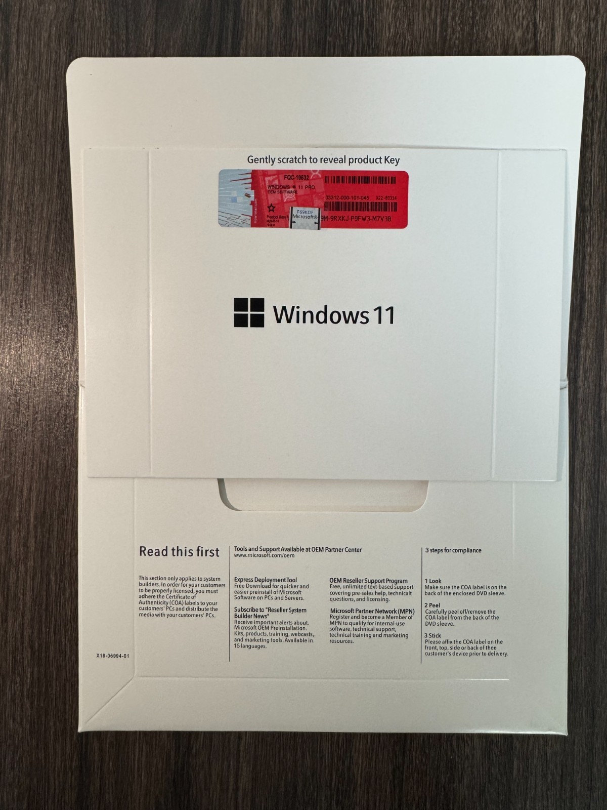 WINDOWS 11 PRO 64 BIT DVD WITH PRODUCT KEY FACTORY SEALED & FREE SHIPPING