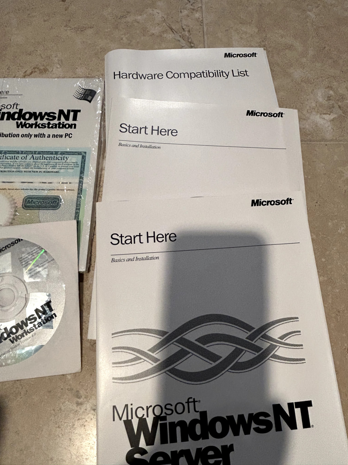 Microsoft Windows NT Advanced Server Version 4.0 CD Rom 5 client