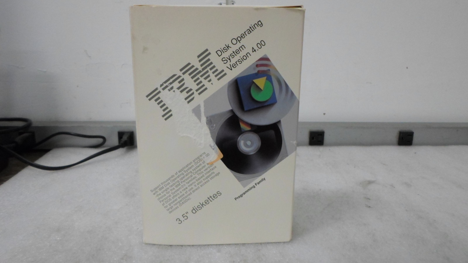 IBM Disk Operating System Version 4.00 3.5″ Diskettes – Original Box
