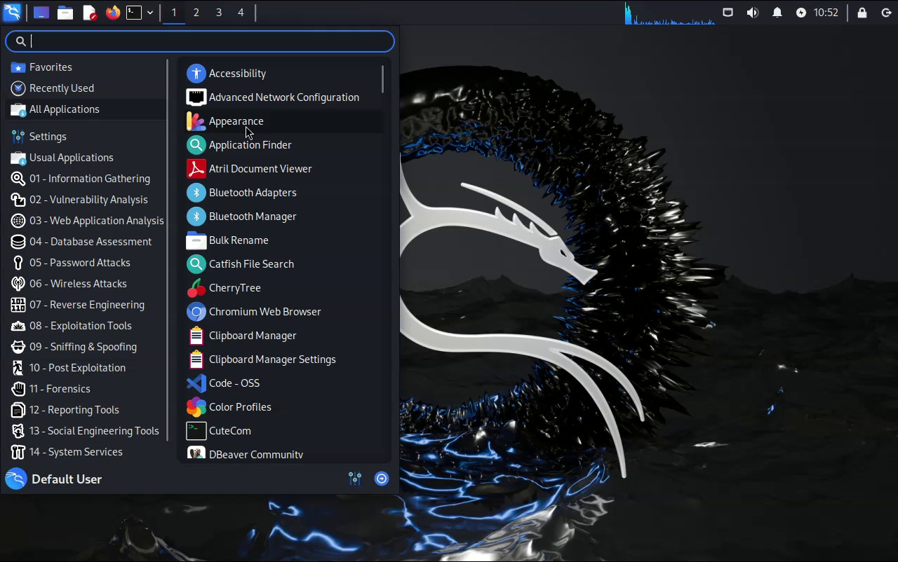 Kali Linux Everything custom install – bootable Network Penetration Testing SSD
