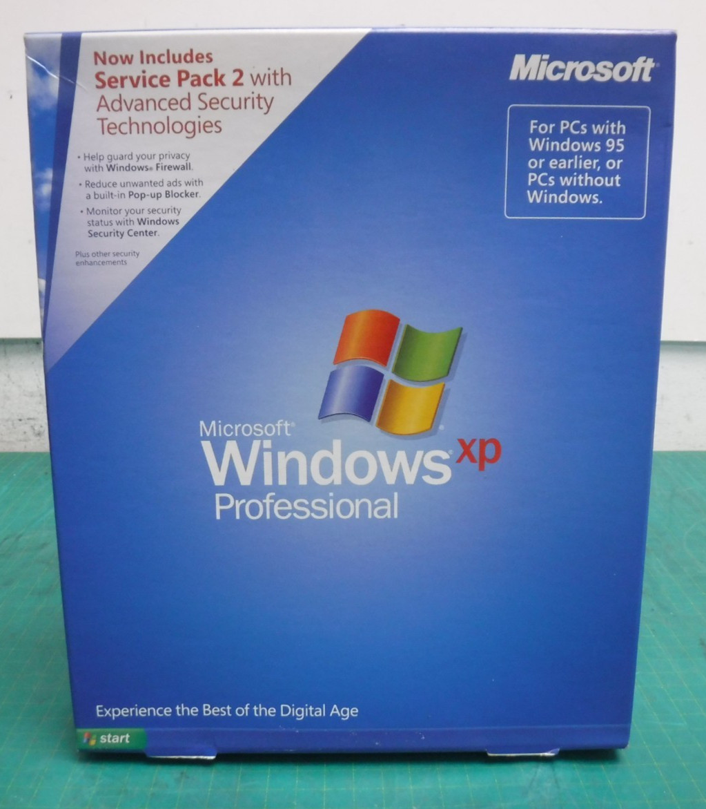 Microsoft Windows XP Professional Full Version with SP2