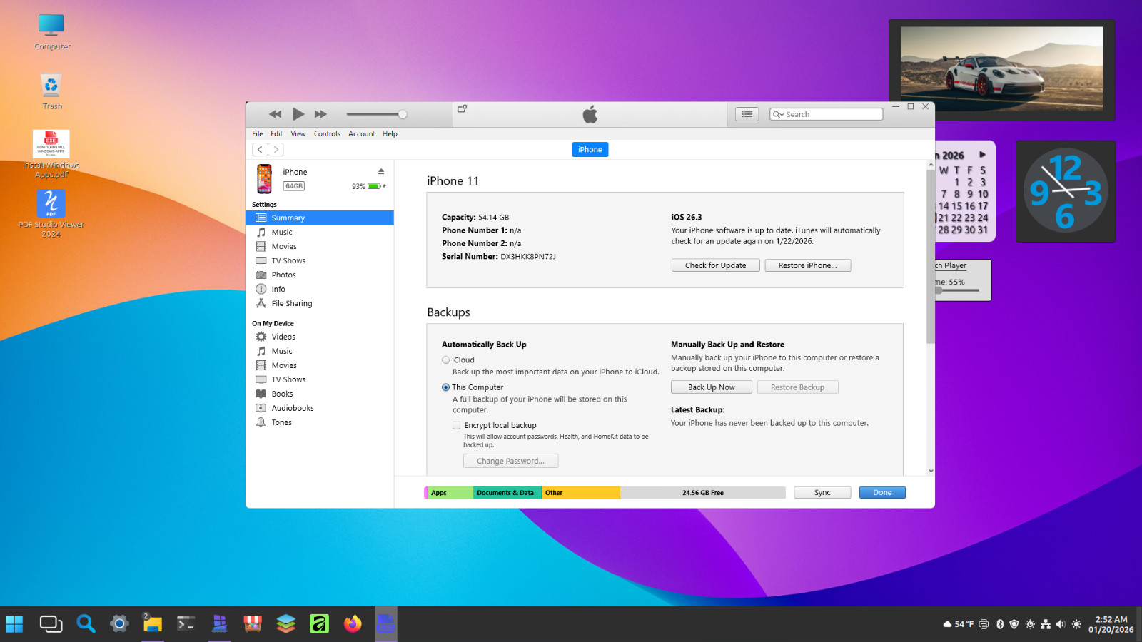 Linux Mint 23.3 preloaded USB (w/ Windows Apps Integration) #10