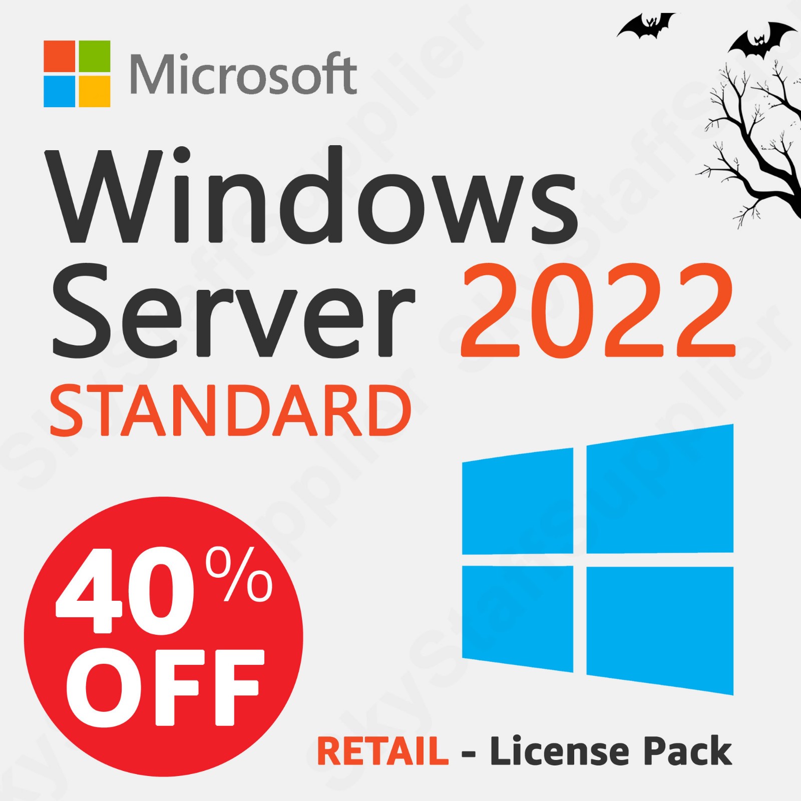 Windows Server 2022 x64 Bit STANDARD 24 CORE License Key + 10 ACCESS CALs