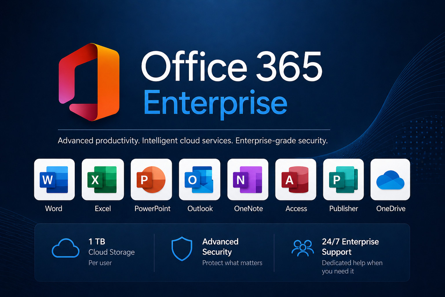 MS OFFICE 365 ENTERPRISE LIFETIME ACCOUNT – PC & MAC