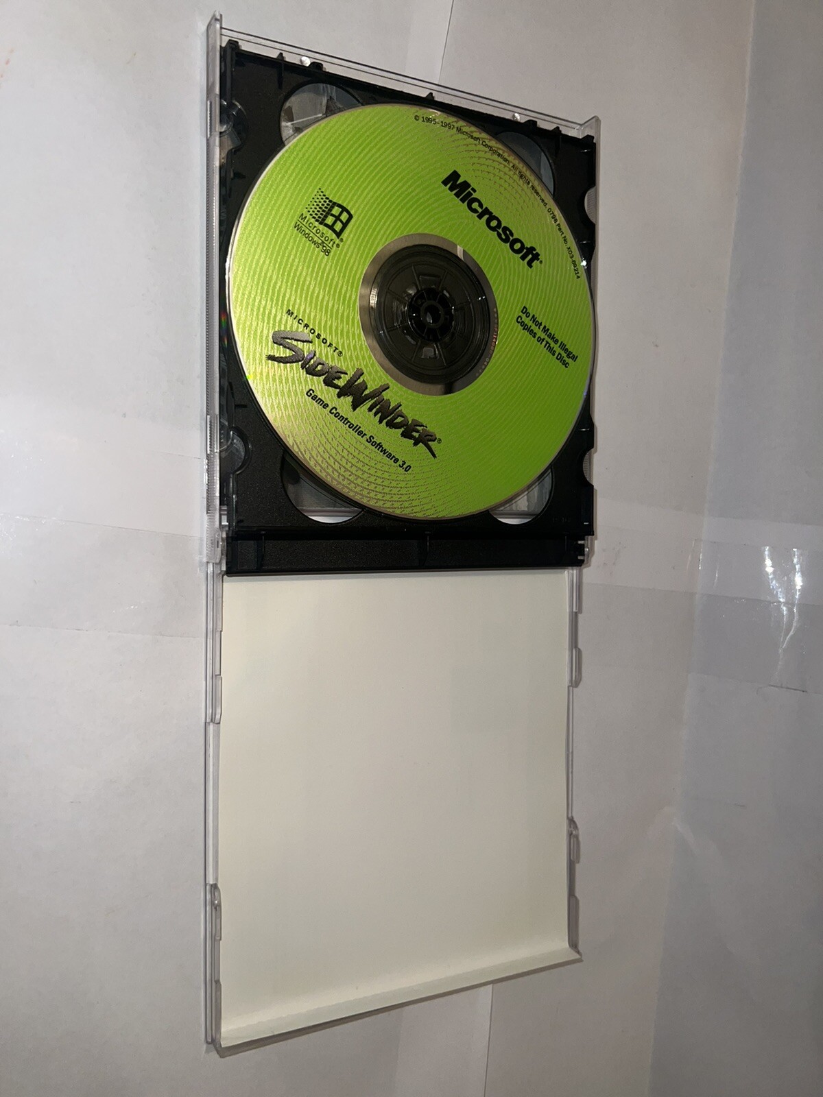 Side Winder Force Feedback Getting Started Microsoft Cd Two Games Included