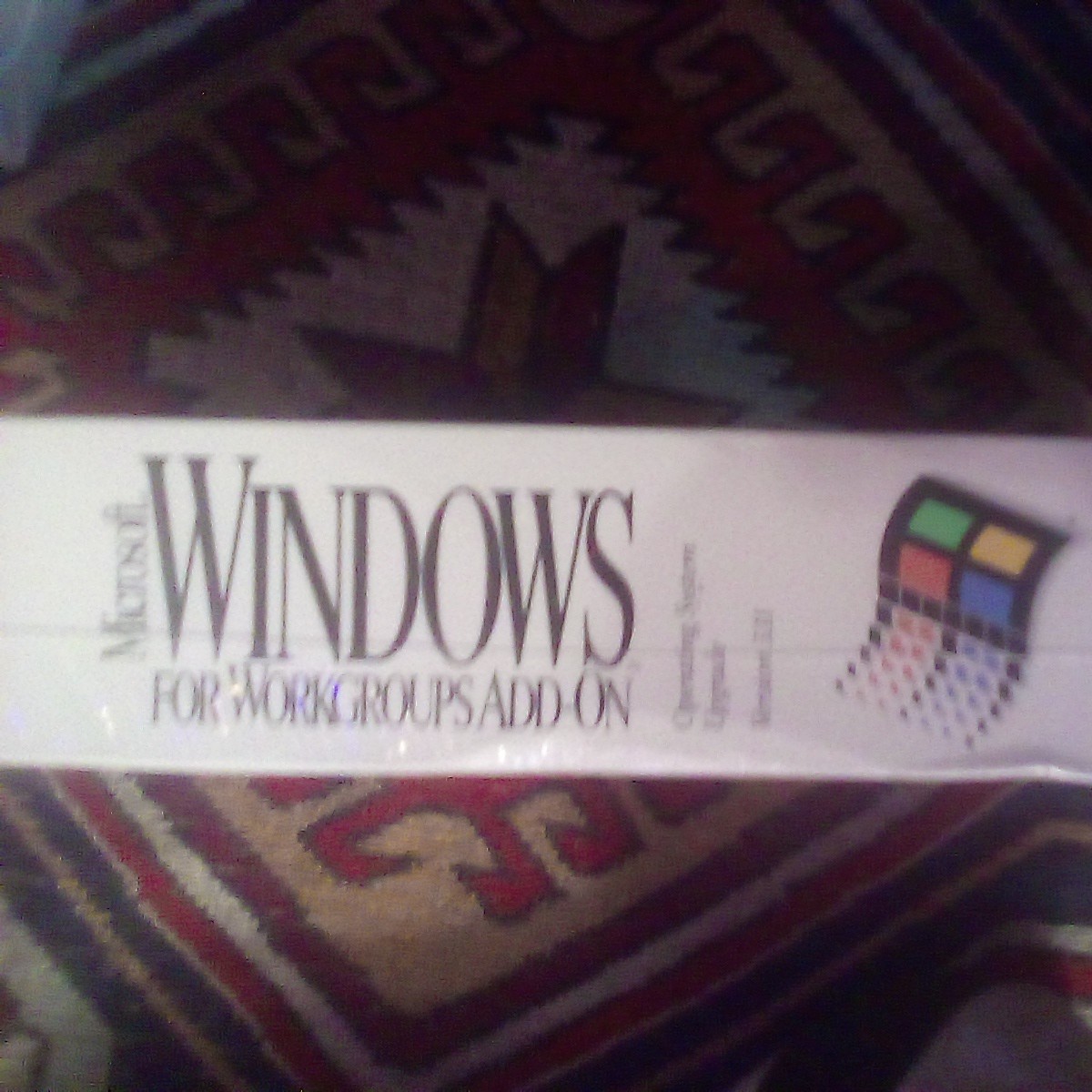 Microsoft Windows For WORKGROUPS ADD-ON 3.1 Operating System *NEW SEALED*