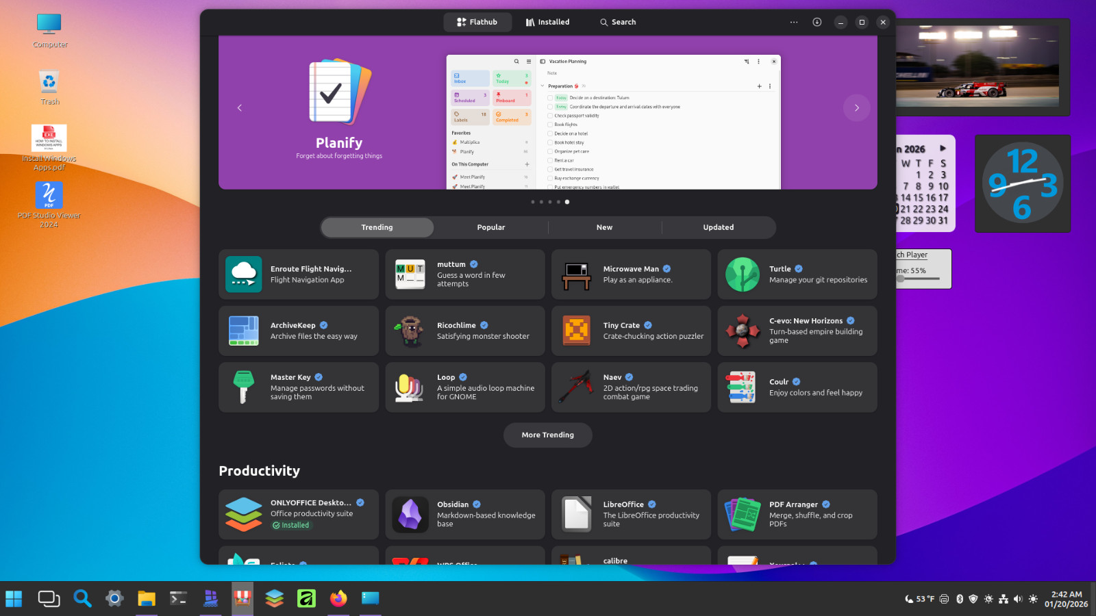Linux Mint 23.3 preloaded USB (w/ Windows Apps Integration) #10