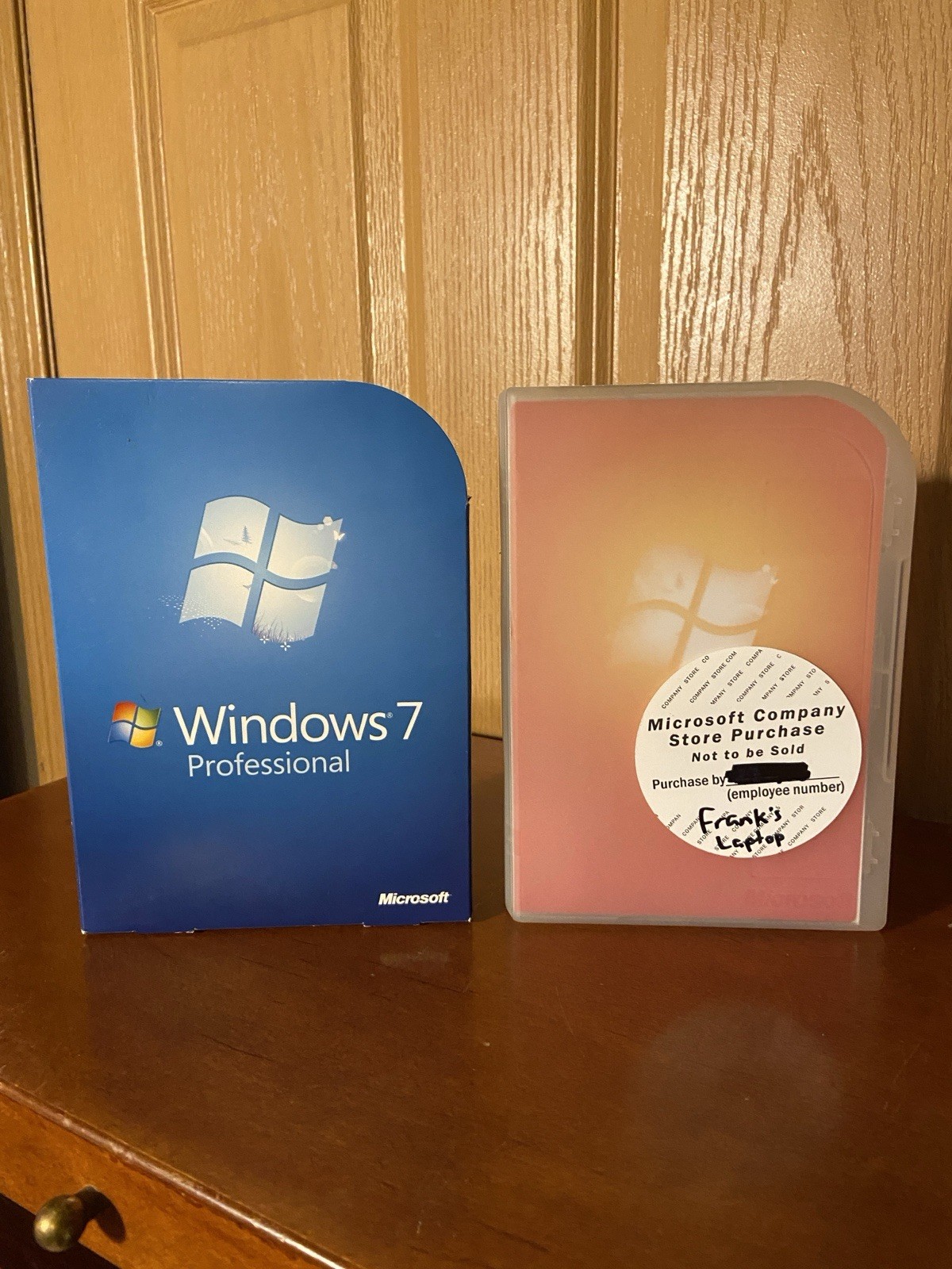 Microsoft Windows 7 Professional Edition 32/64 WITH PRODUCT KEY