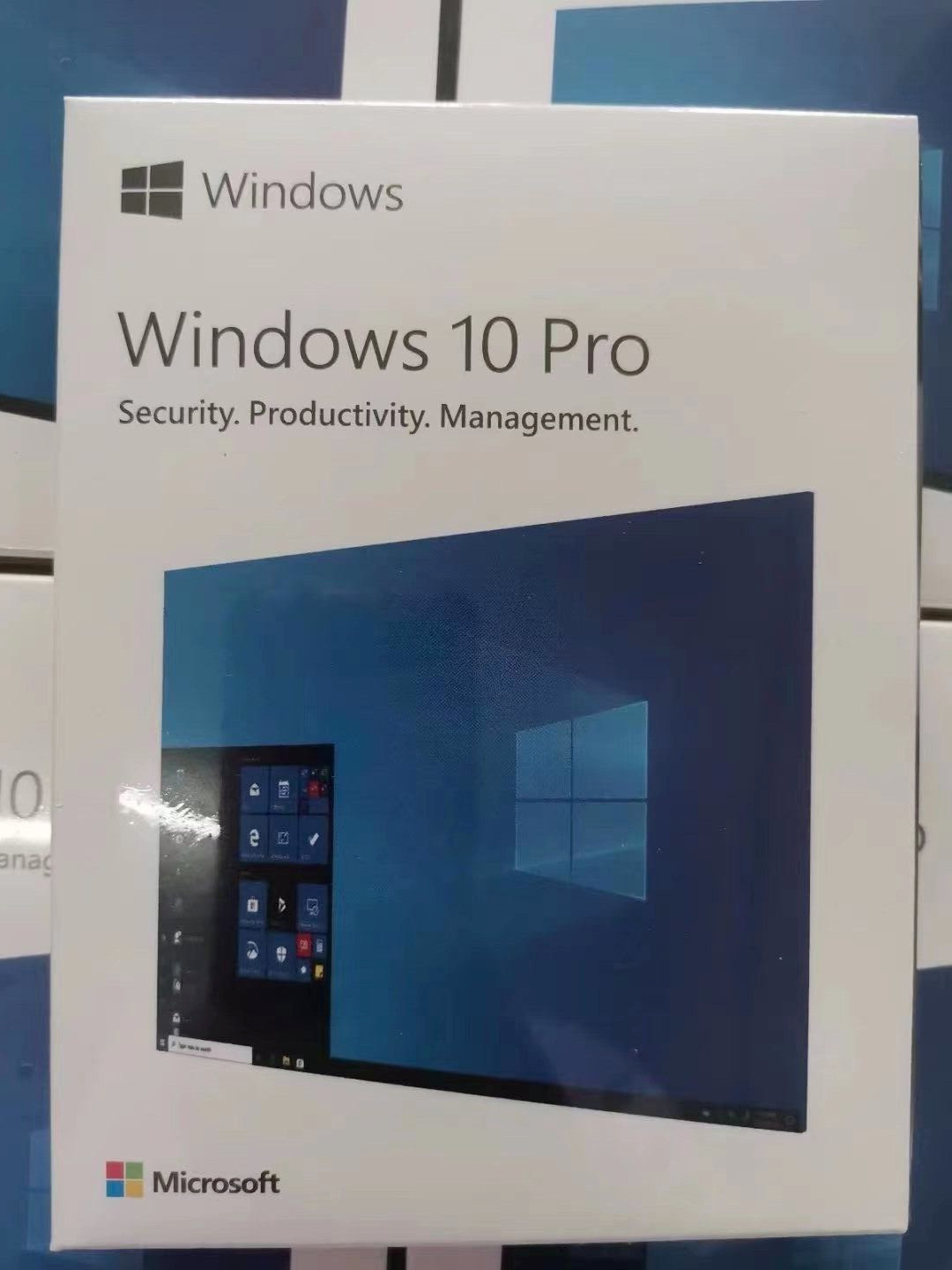 Microsoft Windows 10 Pro USB 64-Bit Genuine Microsoft Lifetime License Sealed