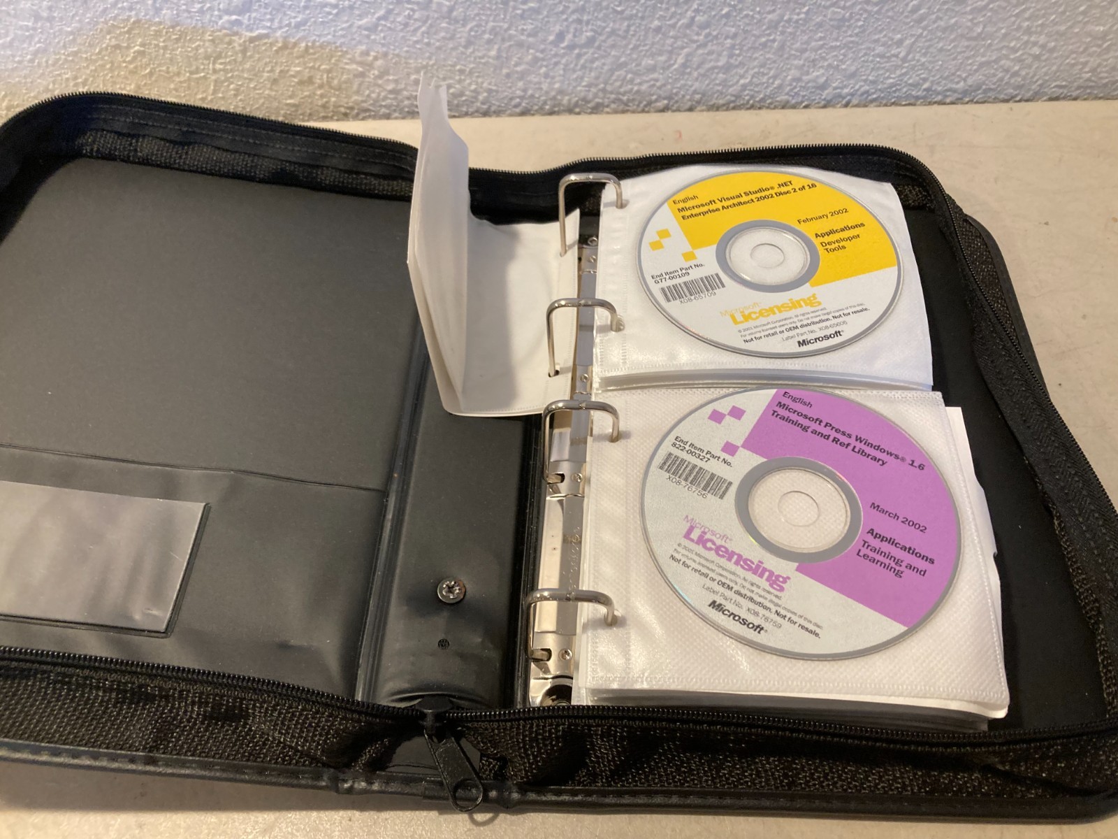 Microsoft Technet Plus CD Subscription Binder Discs – 2000-2001