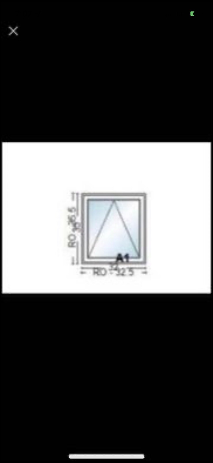 Window White Custome Awning Simonton Casement Flip Insulated 32 X 35