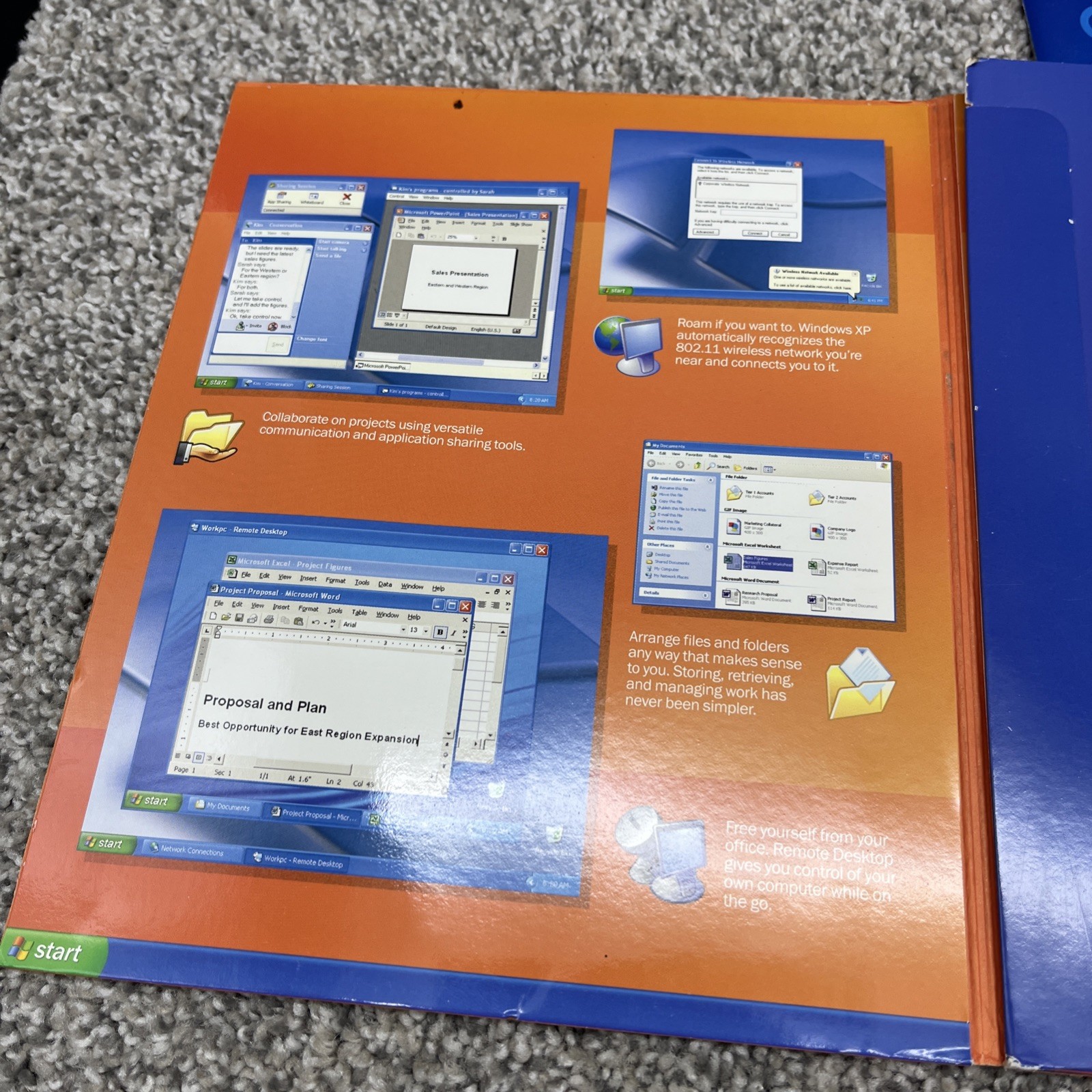 Windows XP Professional 2002 Edition Upgrade W/ Product Key Service Pack 1