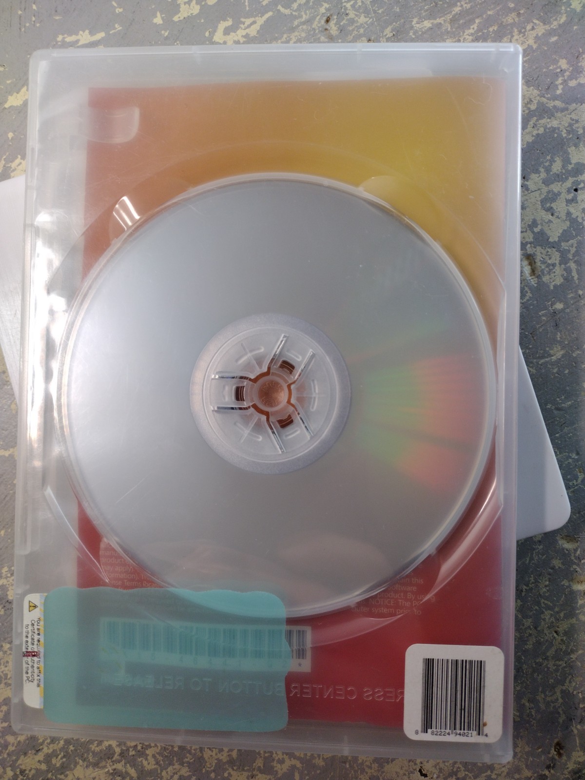 Windows 7 Professional 32 Bit Full Version DVD No Key Manual Case
