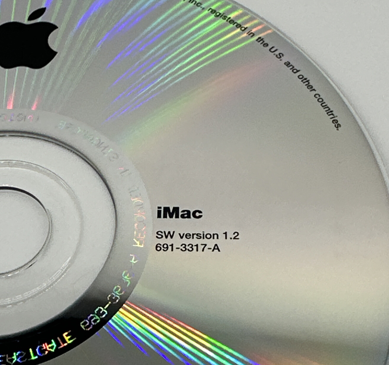 Apple Hardware Test Power Mac G4 SW Version 1.2 CD Disc Macintosh iMac
