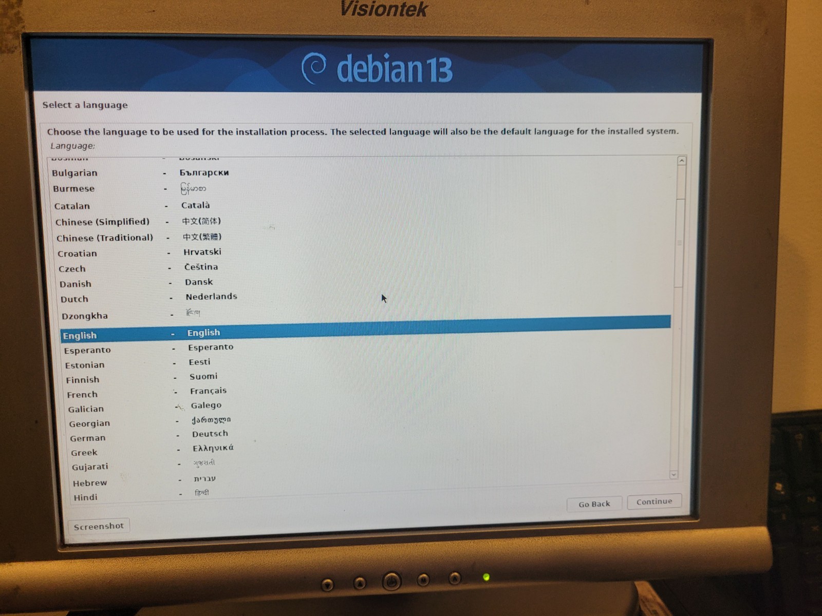 Debian 13 Linux „Trixie” x64 Installer on 16G USB Stick Rock Solid Linux Distro!