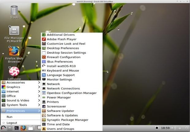 Latest New Release WattOS Watt OS Linux Operating System for PC on DVD