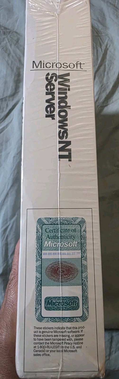 Microsoft Windows NT Server 4.0 CD 10 Client Access Linceses Factory Sealed 1996