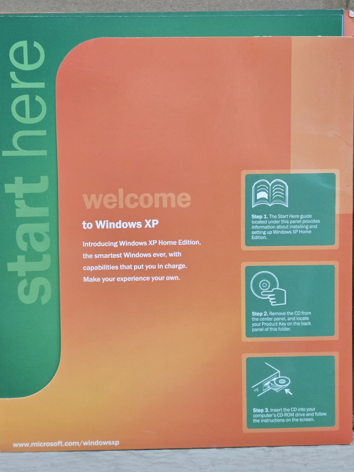 Windows XP Home Edition Upgrade 2002 with Product Key and Disc