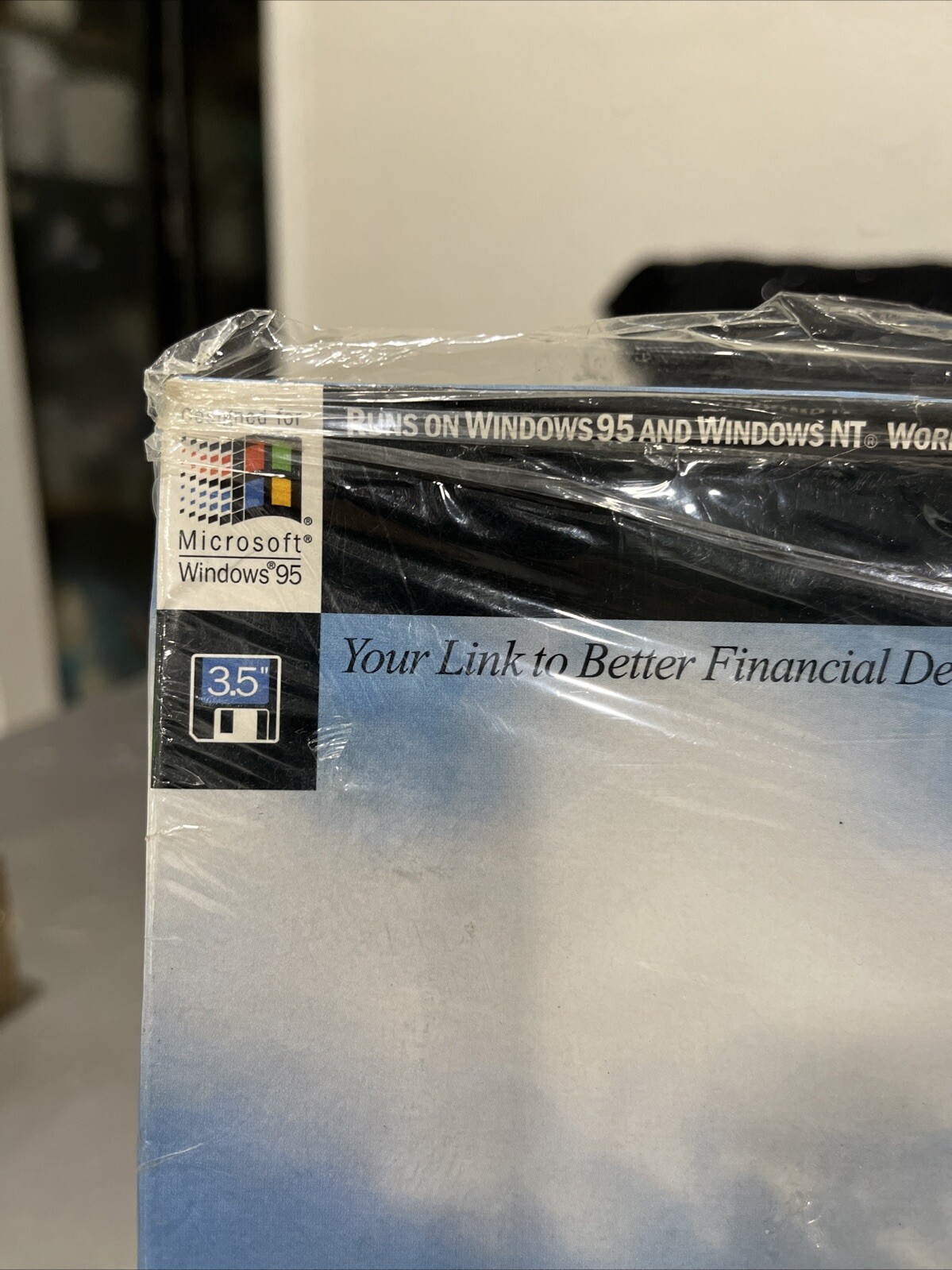 Microsoft Small Business Financial Manager Designed For Windows 95 3.5 Floppy Di