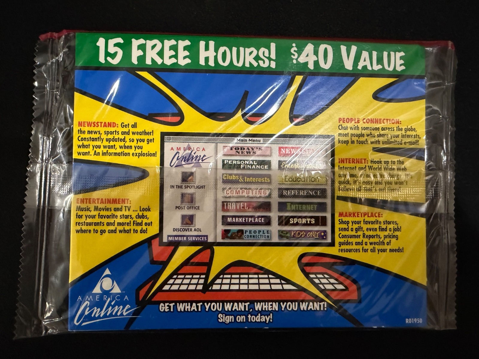 AOL 3.5″ Floppy Disk for Macintosh 2.7 New in Package