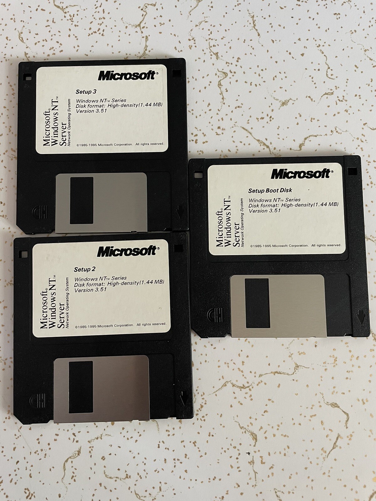 Microsoft Windows NT Server 3.51 Boot And Setup Disk 3.5 Inch Disk