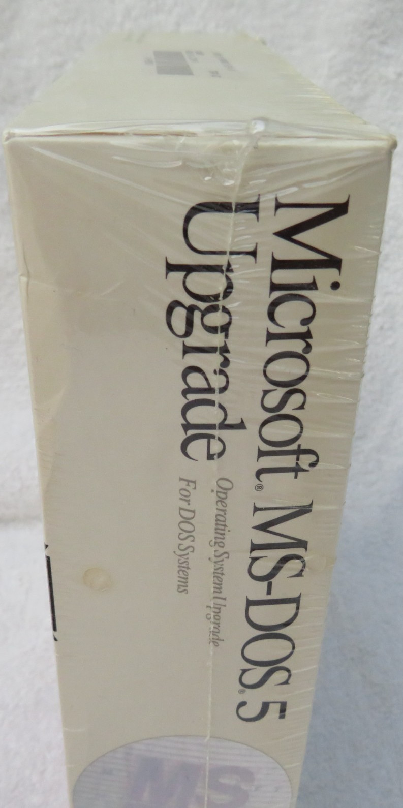 Microsoft MS Dos 5 Upgrade PC System Software NEW Factory Sealed 5.25 Disks 1991