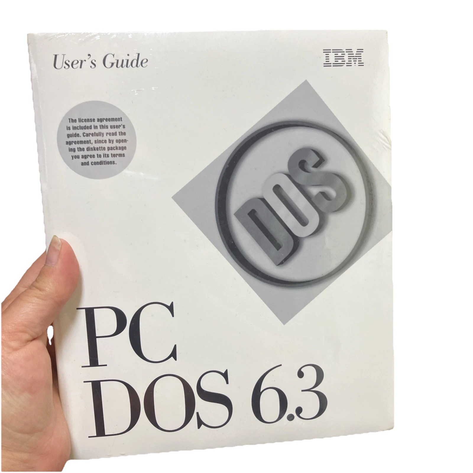 IBM PC DOS 6.3 User’s Guide Manual And Installation Guide Brand New Sealed (A2)