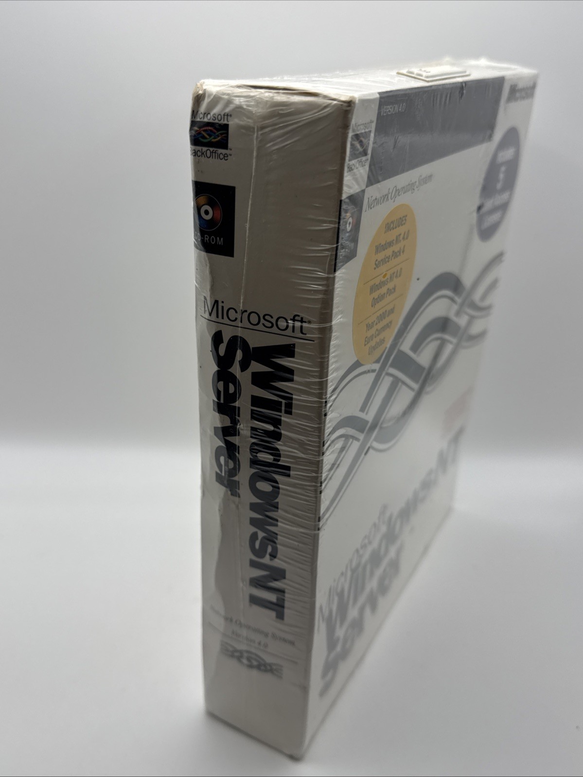 Microsoft Windows NT Server 4.0 Sealed Box w/ 5 Client Access Licenses