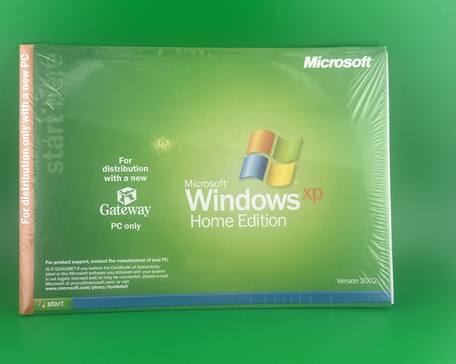 Microsoft Windows XP Home Edition (PC, 2002) Gateway Computer Sealed