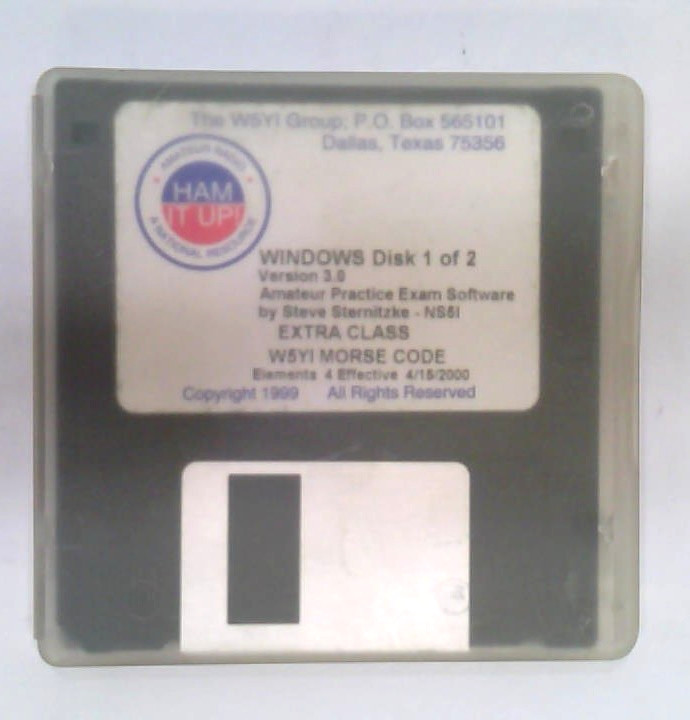 ✅ W5YI~Amateur Practice Exam Software~3.0~3.5″ Disks~Windows~1999~In Case