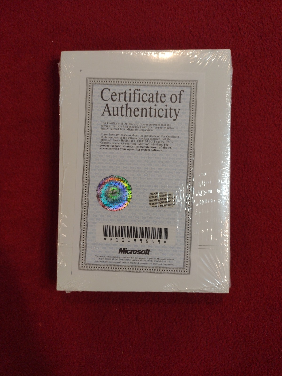 Microsoft MS-DOS 6.2 Operating System User’s Guide & Software Disk – NEW
