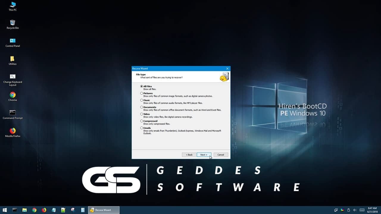Hiren’s Boot DVD/USB Latest 2022 Edition Windows PC Repair Virus Removal Restore