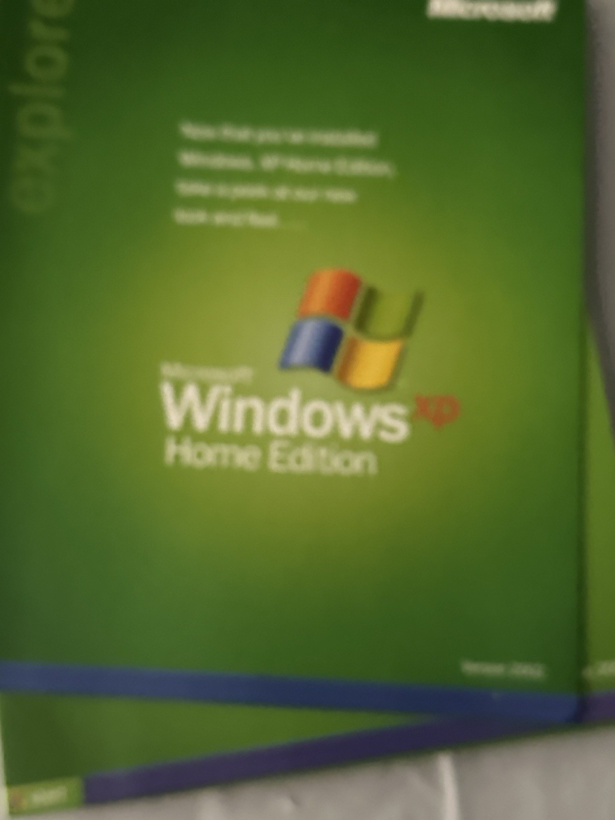 Microsoft Windows XP Home Edition – Full Version with Service Pack 2 CD-ROM