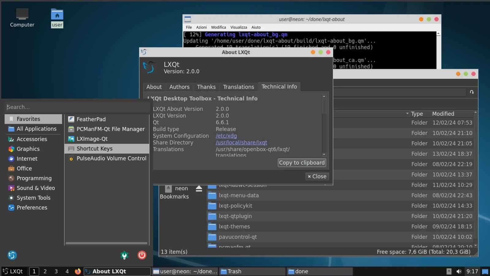 Debian Linux Live LXQt 64 Bit Bootable USB Flash Drive And Install Guide