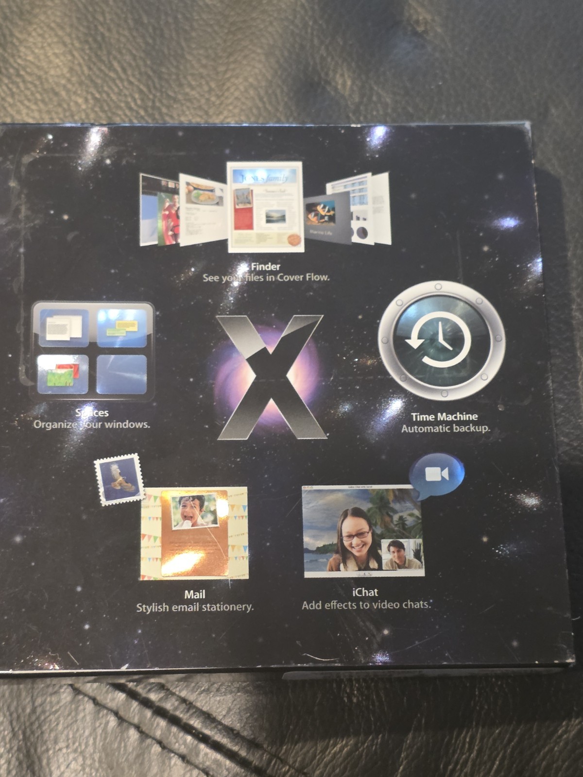 Apple Mac OS X Leopard Version 10.5.1 Install DVD Retail Box MB422Z/A