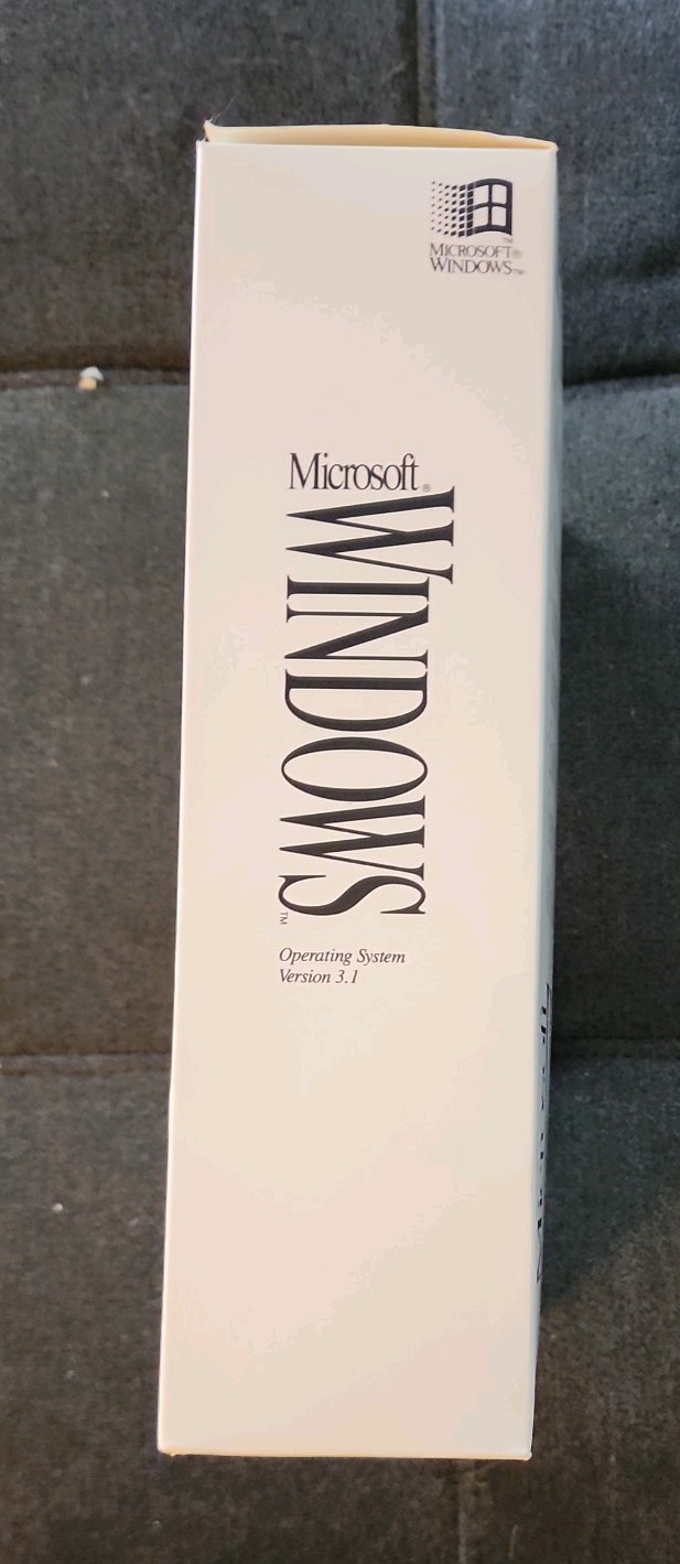 Microsoft Windows 3.1 Upgrade Edition 29220 Retail Box Floppy 3.5″ English